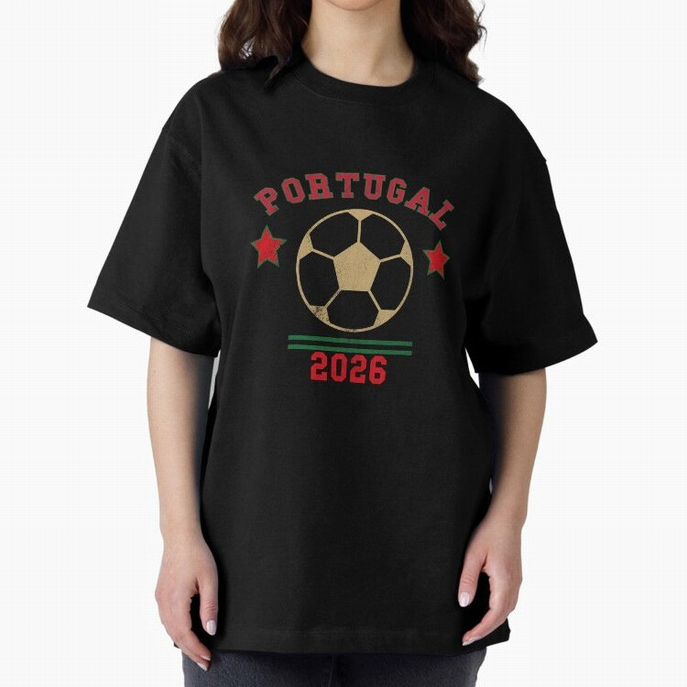 Portugal 2026 ¡ª Vintage Soccer Tee Classic T-Shirt Relive Match Day Hype around FIFA World Cup 2026, Cristiano Ronaldo, Argentina, France and Brazil, Stadium Memories, Football Loyalty, International Chants and Championship Tradition; Perfect for
