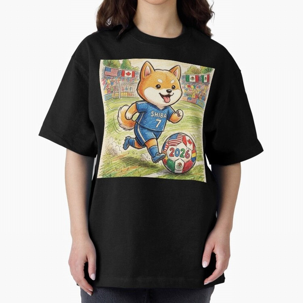 2026 World Cup Shiba Inu Ace #7 - Stadium Action Art Classic T-Shirt Feel FIFA World Cup 2026 Made for Messi, Neymar and Mbappe, England and Germany Energy, Fan Favorite Moments, National Team Passion, Big Match Drama and Soccer History; Ideal for