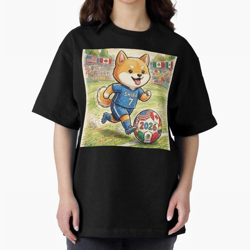 2026 World Cup Shiba Inu Ace #7 - Stadium Action Art Classic T-Shirt Feel FIFA World Cup 2026 Made for Messi, Neymar and Mbappe, England and Germany Energy, Fan Favorite Moments, National Team Passion, Big Match Drama and Soccer History; Ideal for