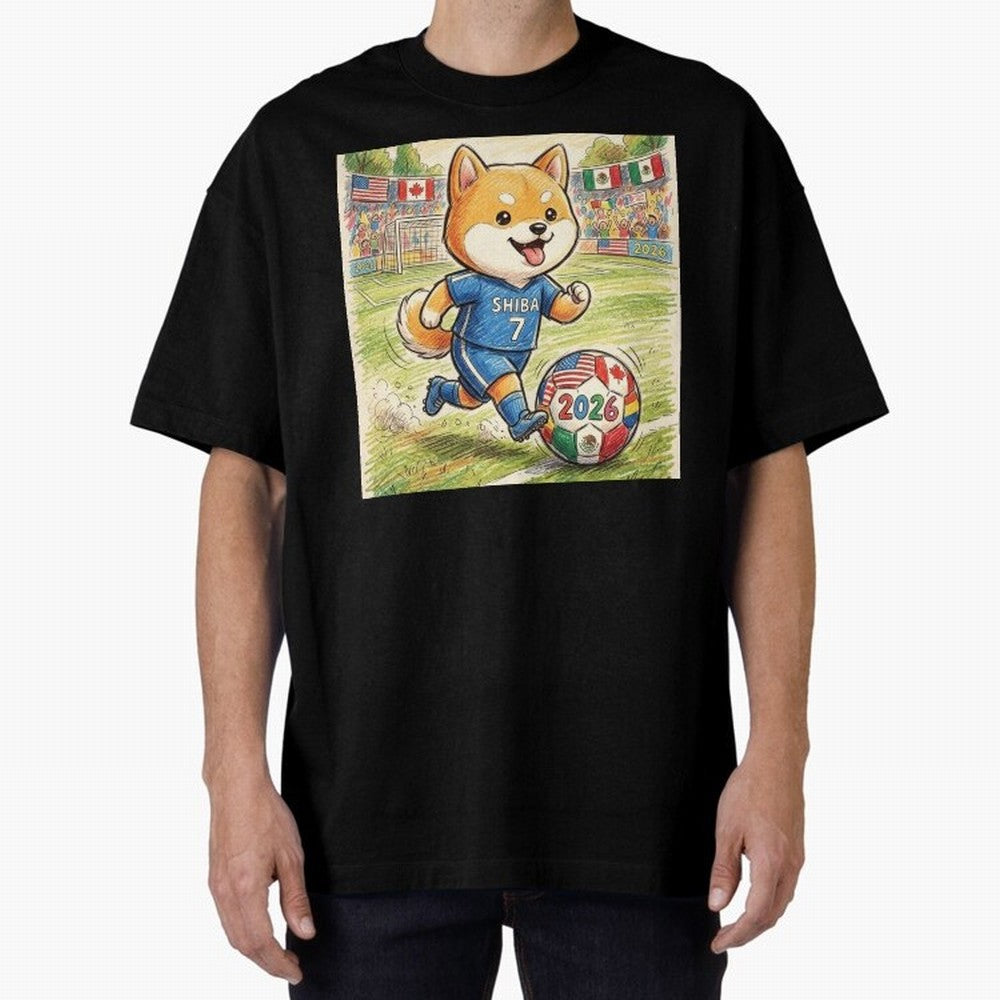 2026 World Cup Shiba Inu Ace #7 - Stadium Action Art Classic T-Shirt Feel FIFA World Cup 2026 Made for Messi, Neymar and Mbappe, England and Germany Energy, Fan Favorite Moments, National Team Passion, Big Match Drama and Soccer History; Ideal for