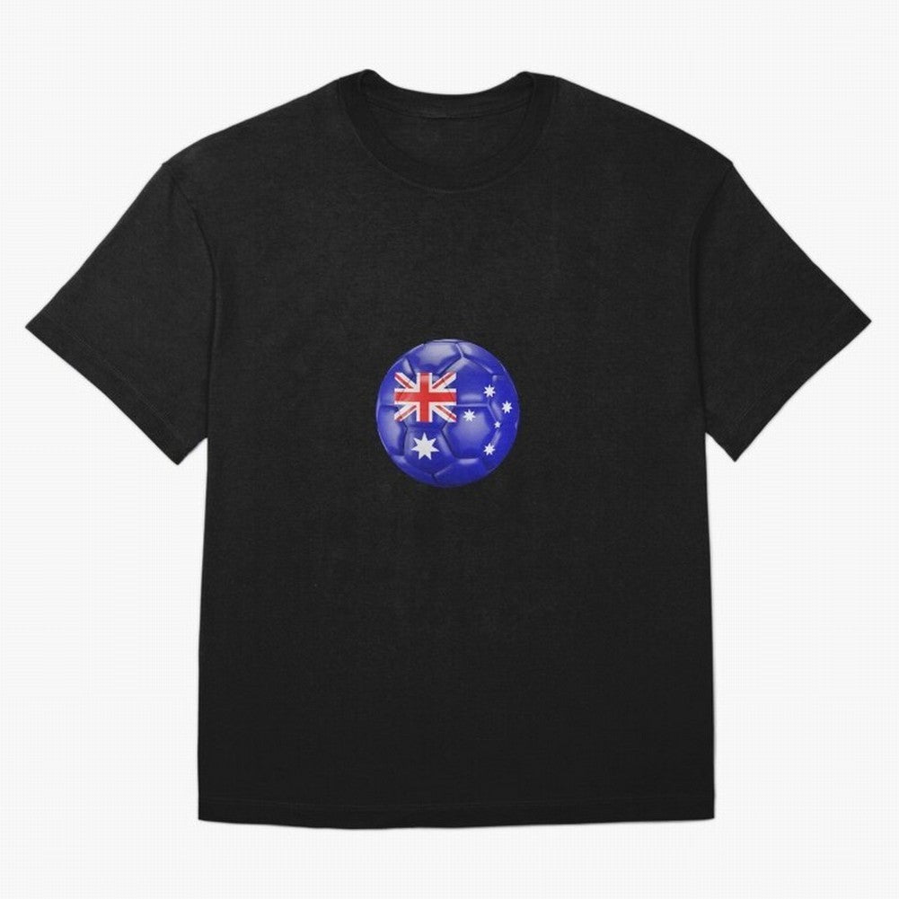 Australia Ball Classic T-Shirt Represent the Passion of FIFA World Cup 2026 USA Canada Mexico Spirit, Highlighting Netherlands, Haaland and Mbappe, Goal Celebration Energy, Supporter Heritage, Football Icons and Worldwide Tournament Joy; Perfect