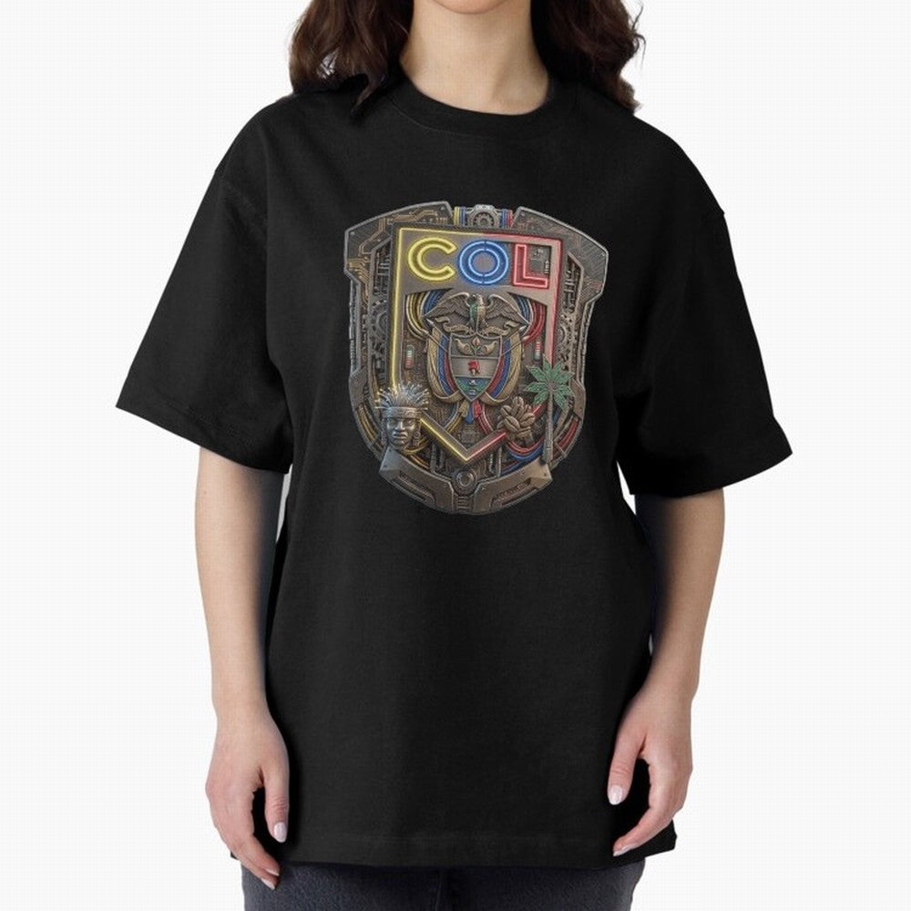 Feel the passion of Colombia with this dynamic Shield and soccer player design Classic T-Shirt Show Passion for the Stars of the FIFA World Cup 2026 Journey through Messi, CR7 and Mbappe Highlights, England Pride, Soccer Culture, Superstar Moments,