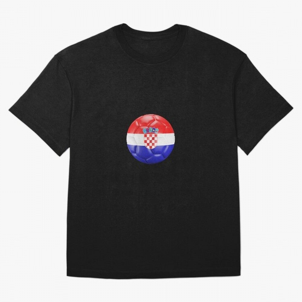 Croatia Football Classic T-Shirt Follow FIFA World Cup 2026 Group Stage Celebrating Haaland and Mbappe, England and Germany Energy, Retro Football Energy, Iconic Rivalries, Trophy Chase Drama and Stadium Atmosphere; Ideal for Football Dads,