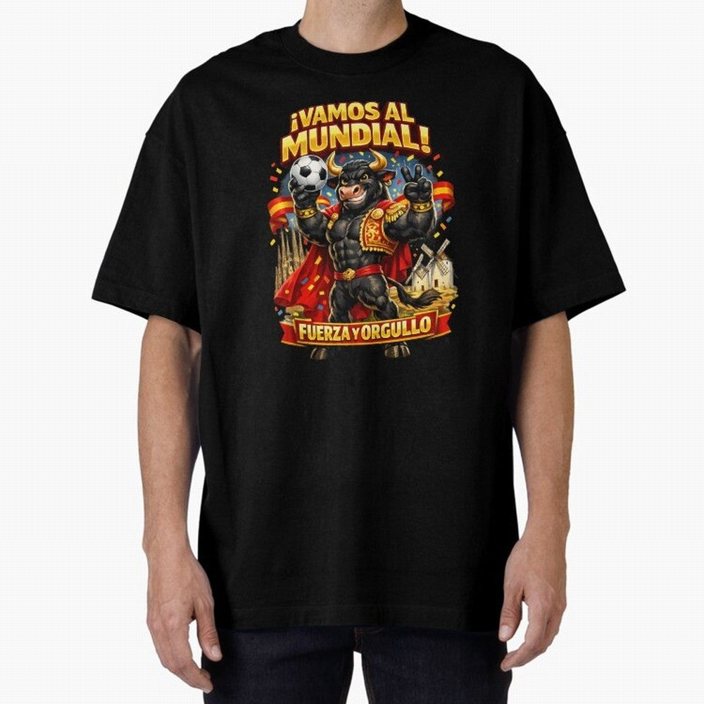 Spain World Cup 2026 Bull Fan Shirt Classic T-Shirt Make Game Day About FIFA World Cup 2026 USA Canada Mexico for Fans of Mbappe and Neymar and Germany, Bringing Classic Soccer Heritage, Championship Pressure, Fan Loyalty and International Pride;