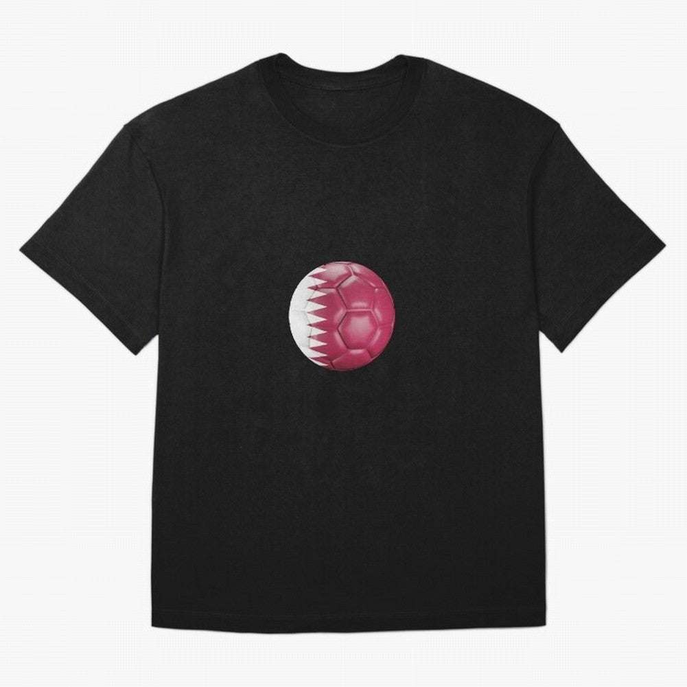 Qatar Classic T-Shirt Show Up for the Glory of Match Day Hype around FIFA World Cup 2026, CR7 and Messi, Portugal, Spain and Germany, Vintage Soccer Flavor, Modern Football Stars, National Flags and Final Night Emotion; Made for Die Hard