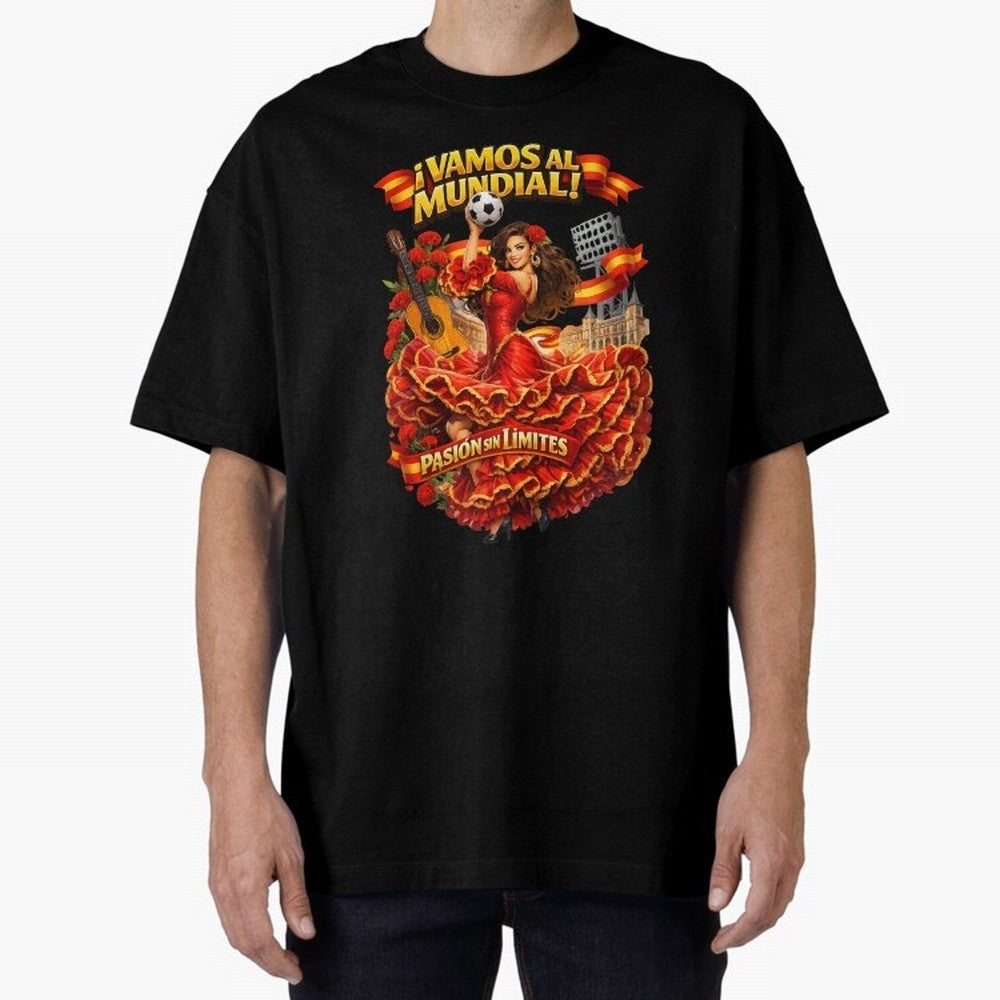 Spanish Flamenco Football Fan Shirt ¨C Unique World Cup 2026 Supporter Design Classic T-Shirt Make the Season About FIFA World Cup 2026 Group Stage Driven by CR7 and Messi, France and Portugal Energy, Worldwide Fan Energy, Dramatic Goals, Stadium