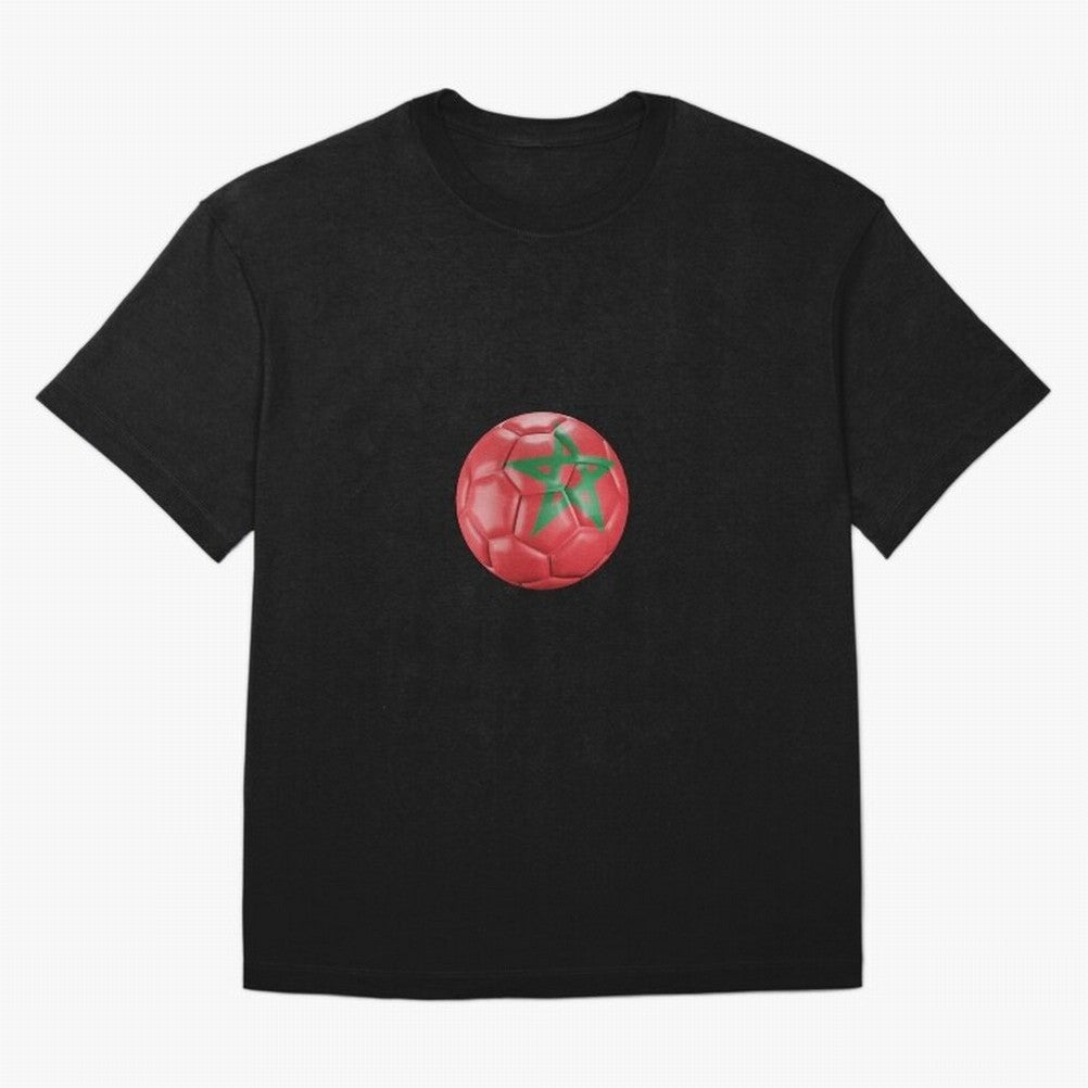 Morocco Ball Classic T-Shirt Celebrate Every Goal in FIFA World Cup 2026 USA Canada Mexico Spirit, Driven by Netherlands, Cristiano Ronaldo, Haaland and CR7, Global Supporter Spirit, Legendary Goals, National Colors and Tournament Celebration;