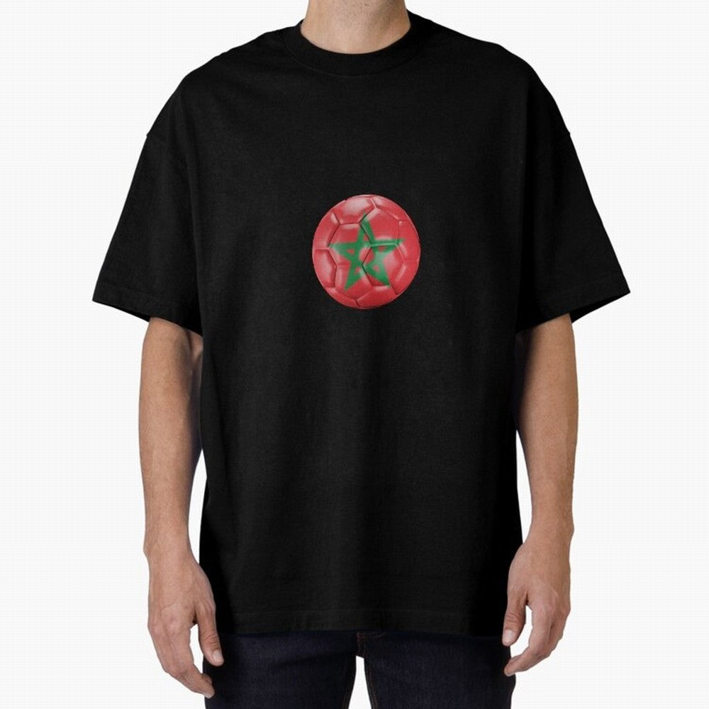 Morocco Ball Classic T-Shirt Carry FIFA World Cup 2026 USA Canada Mexico Centered on Neymar, Haaland and Cristiano Ronaldo, England, France and Netherlands Energy, Football Festival Excitement, Trophy Ambitions, Country Rivalries and Star Player