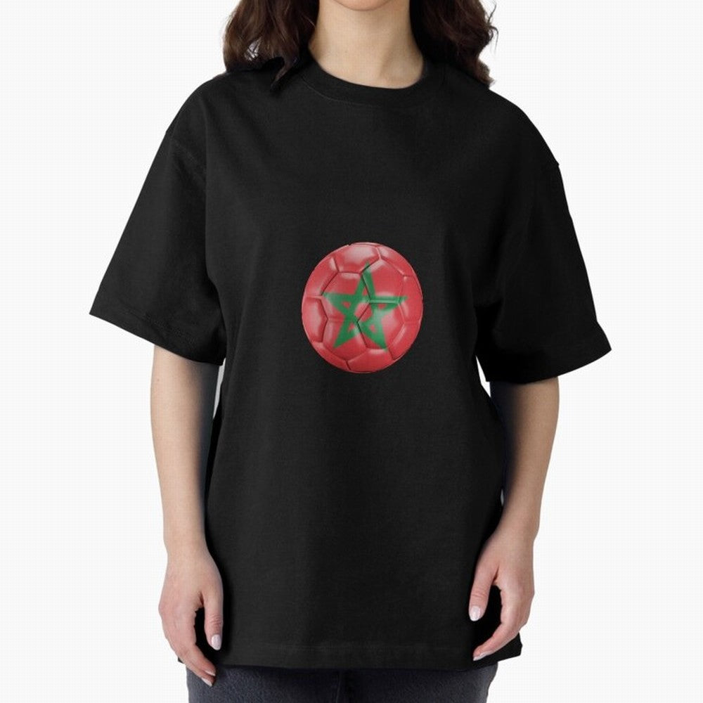 Morocco Ball Classic T-Shirt Carry FIFA World Cup 2026 USA Canada Mexico Centered on Neymar, Haaland and Cristiano Ronaldo, England, France and Netherlands Energy, Football Festival Excitement, Trophy Ambitions, Country Rivalries and Star Player