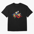 Kids World Cup26 Host Country Mascots Action Classic T-Shirt Feel the Heartbeat of FIFA World Cup 2026 USA Canada Mexico Spirit, with Brazil, Mbappe, Match Day Excitement, Supporter Culture, Golden Goals and Global Football Passion; Perfect for