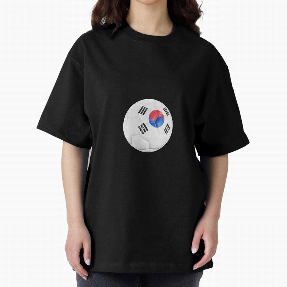 South Korea Ball Classic T-Shirt Unlock Global Football Passion for FIFA World Cup 2026 Group Stage, Highlighting CR7 and Messi, France and Portugal, Classic Soccer Heritage, Championship Pressure, Fan Loyalty and International Pride; Created for