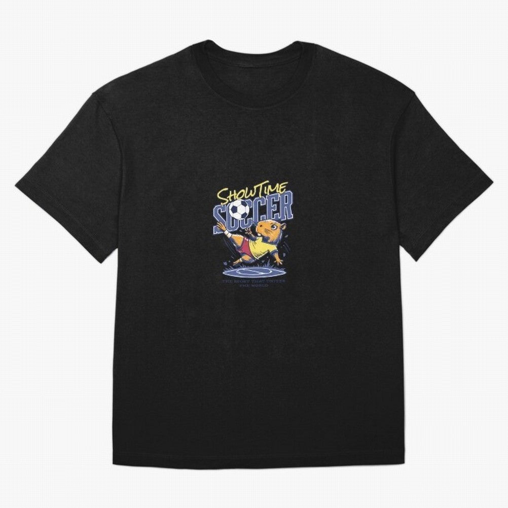 Capybara Soccer Showdown - Showtime World Cup Classic T-Shirt Relive Legendary Nights from Global Football Passion for FIFA World Cup 2026 USA Canada Mexico, Made for Messi and Cristiano Ronaldo, Argentina, Champion Mindset, Group Stage Buzz,