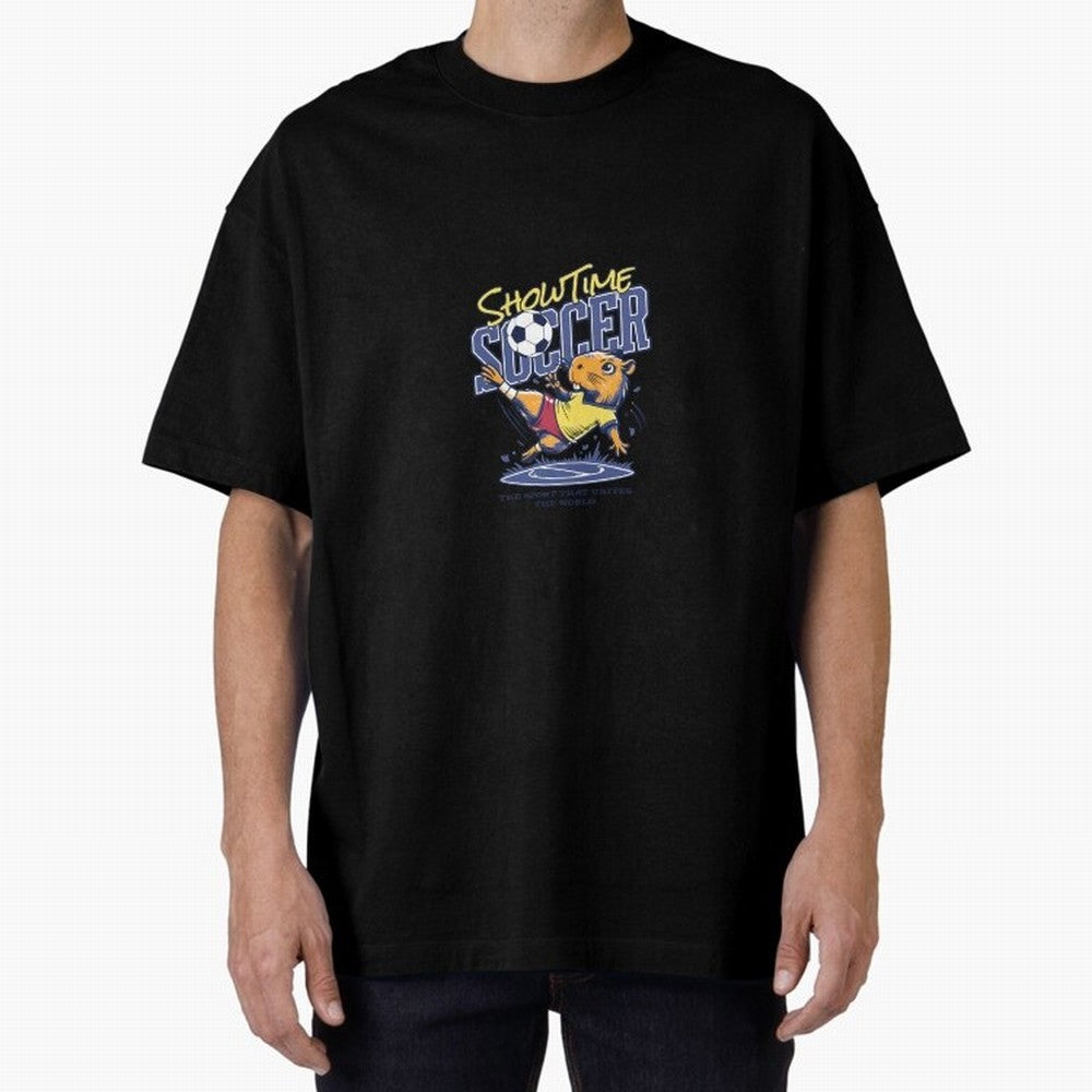 Capybara Soccer Showdown - Showtime World Cup Classic T-Shirt Relive Legendary Nights from Global Football Passion for FIFA World Cup 2026 USA Canada Mexico, Made for Messi and Cristiano Ronaldo, Argentina, Champion Mindset, Group Stage Buzz,