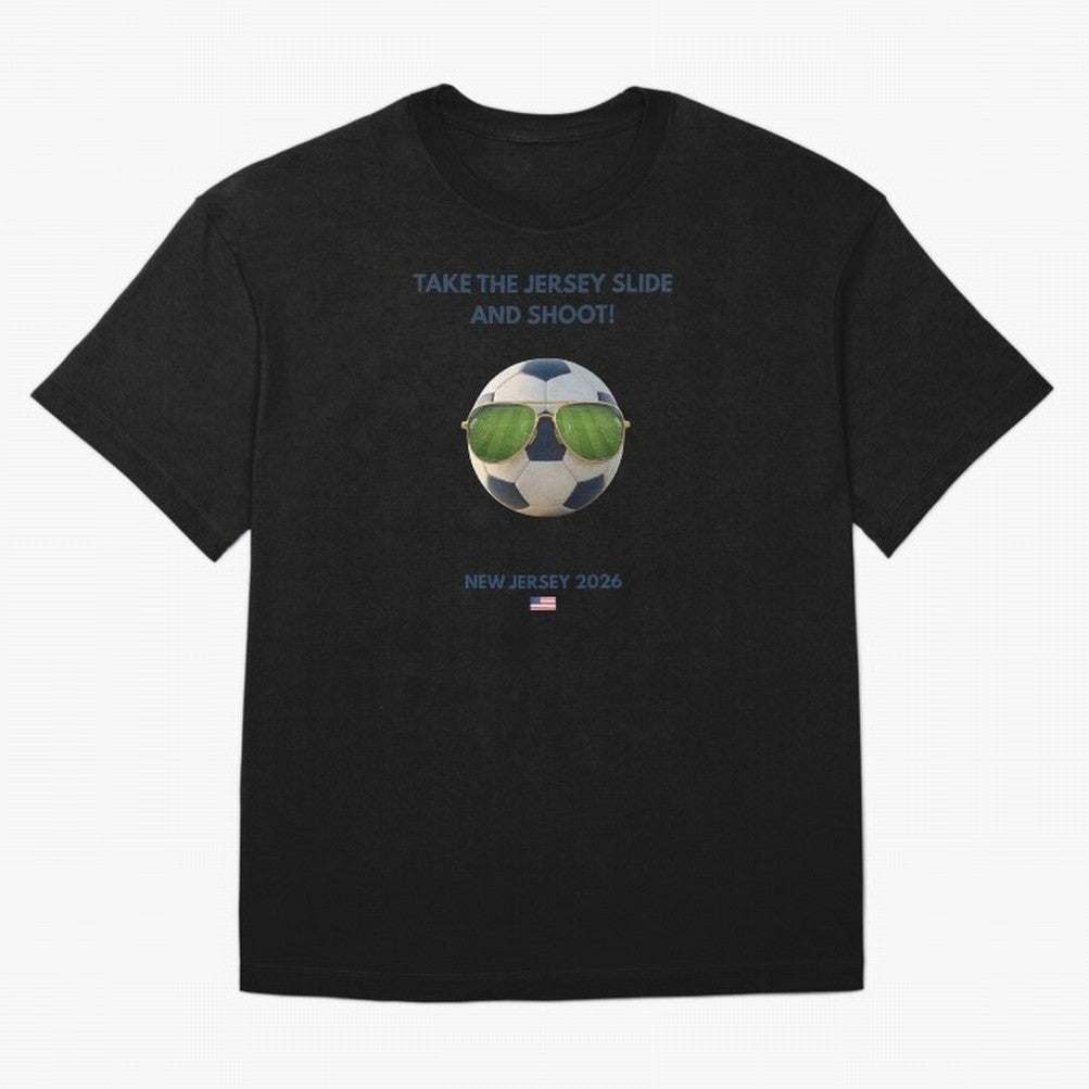 WC26 Hosting City: New Jersey | Fun and Smart Soccer Fan Gear Classic T-Shirt Enjoy Match Day Hype around FIFA World Cup 2026 USA Canada Mexico, Messi, CR7 and Mbappe, Brazil, Portugal and Argentina, Classic Soccer Heritage, Championship Pressure,