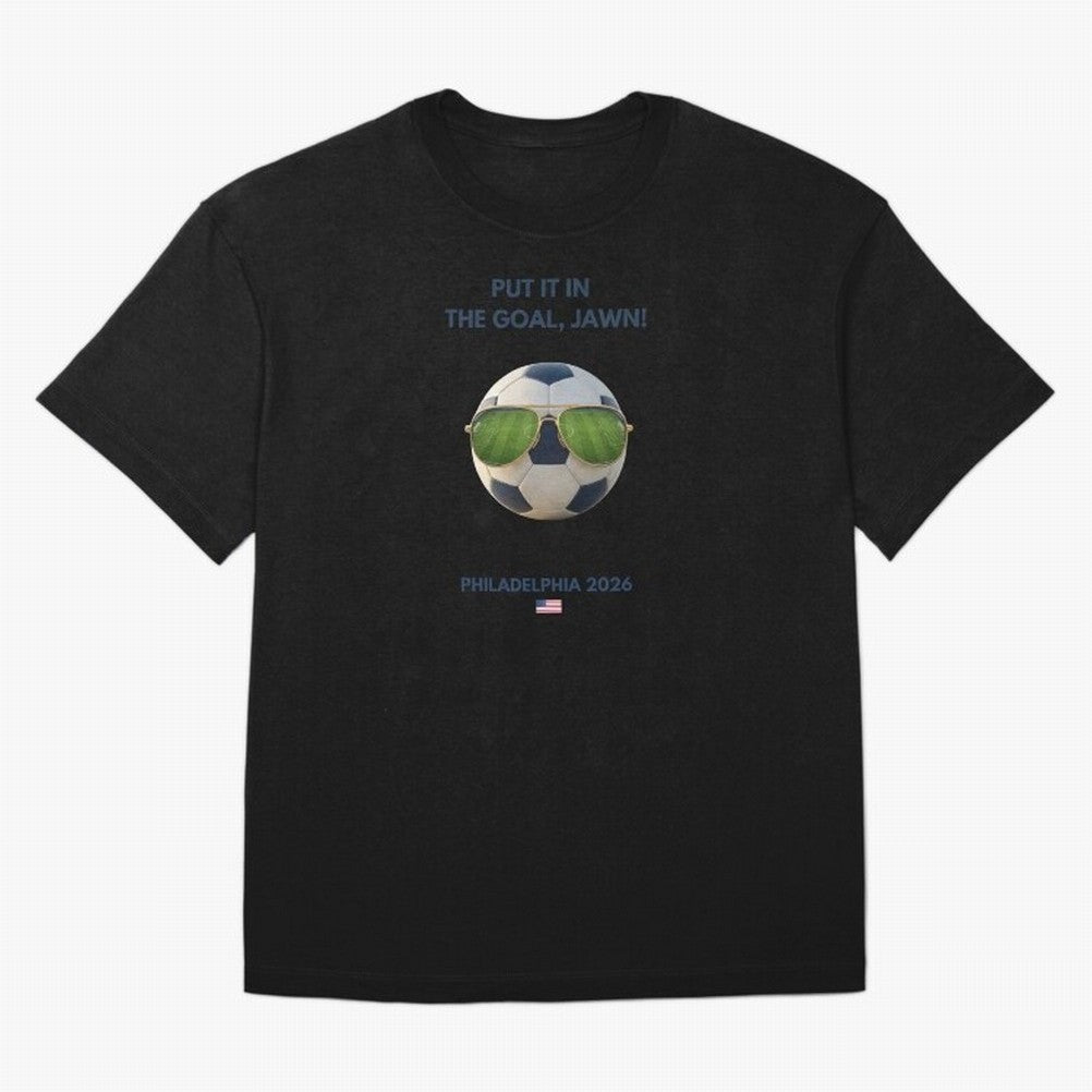 WC26 Hosting City: Philadelphia | Fun and Smart Soccer Fan Gear Classic T-Shirt Honor Champions and Dreams in FIFA World Cup 2026 USA Canada Mexico Made for Mbappe and Neymar, Spain Energy, Fan Favorite Moments, National Team Passion, Big Match