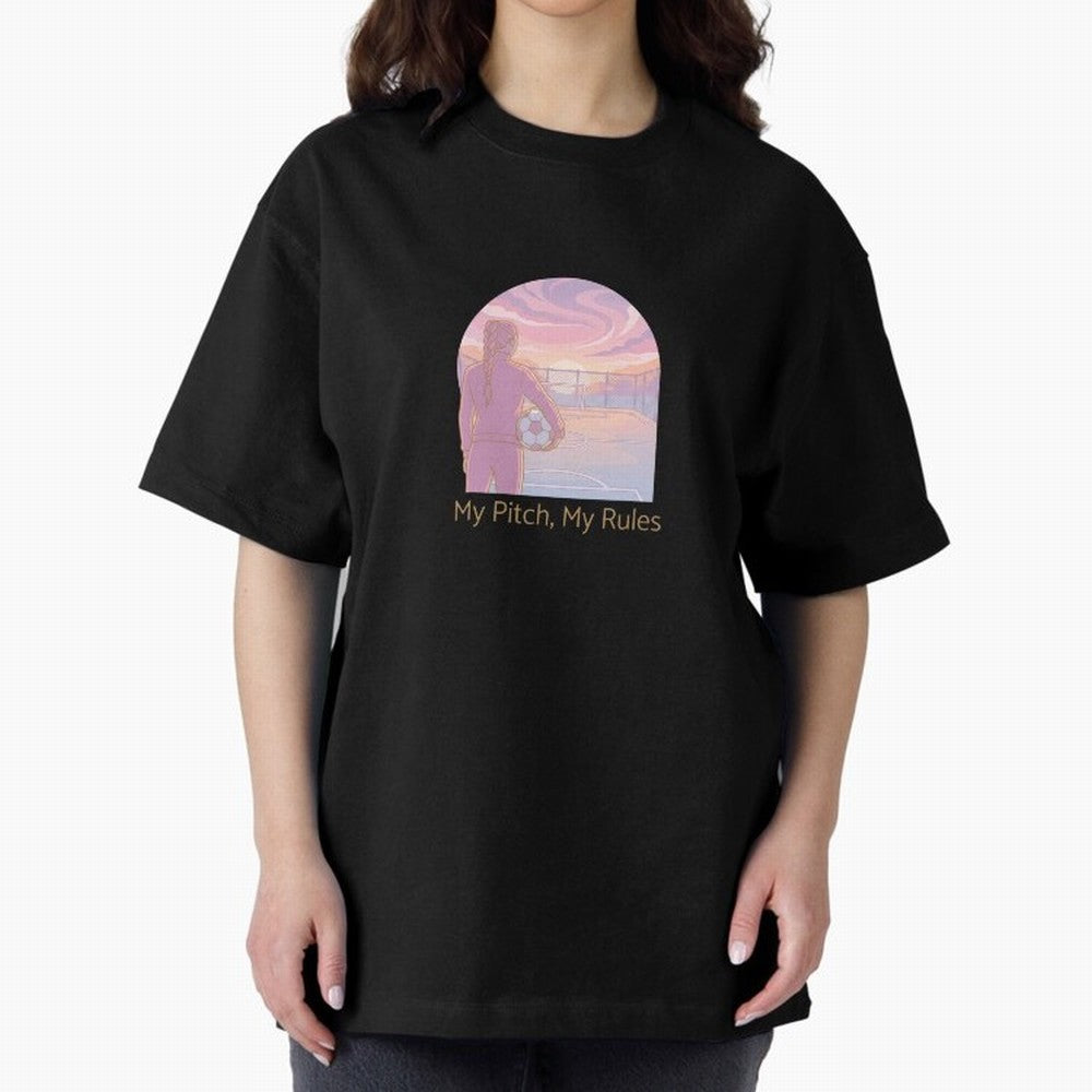 My Pitch My Rules Female Soccer Empowerment Classic T-Shirt Experience the Global Stage of the FIFA World Cup 2026 Group Stage Journey through Neymar Highlights, England and Germany Pride, Game Day Rituals, Football Legends, Country Pride and the