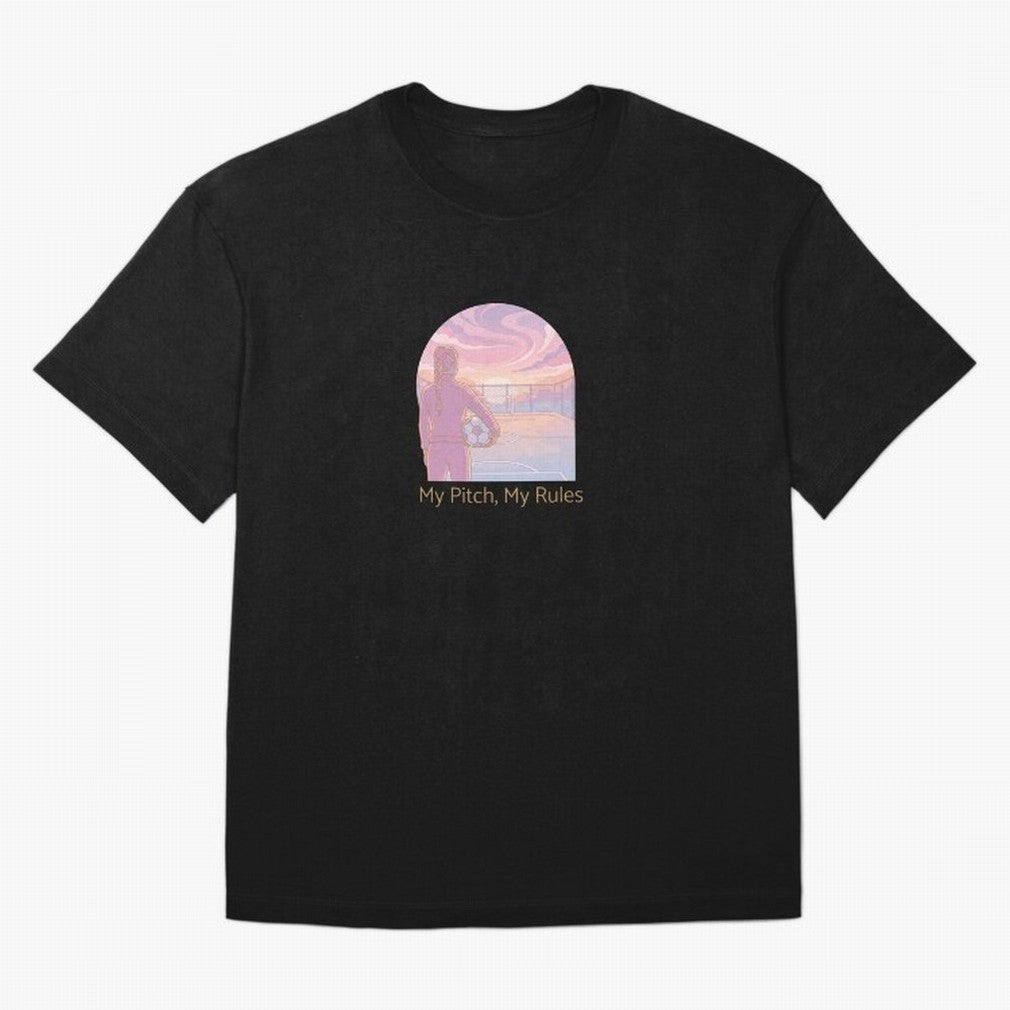 My Pitch My Rules Female Soccer Empowerment Classic T-Shirt Experience the Global Stage of the FIFA World Cup 2026 Group Stage Journey through Neymar Highlights, England and Germany Pride, Game Day Rituals, Football Legends, Country Pride and the