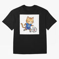 USA Soccer Cat #10 - 2026 World Cup Fan Art Classic T-Shirt Make Every Kick Count in Global Football Passion for FIFA World Cup 2026 USA Canada Mexico, Capturing Cristiano Ronaldo, Haaland and CR7, Spain, Stadium Memories, Football Loyalty,