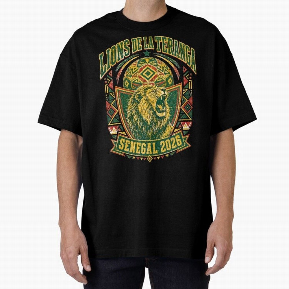 Lions De La Teranga Senegal 2026 World Cup Soccer T-Shirt Classic T-Shirt Show Match Day Excitement for Match Day Hype around FIFA World Cup 2026 Group Stage, Haaland and Mbappe, France, Supporter Pride, Iconic Celebrations, Legendary Names and