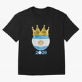 Argentina Football Champion Crown 2026 Classic T-Shirt Celebrate Global Passion for Match Day Hype around FIFA World Cup 2026 Group Stage, Neymar, England and Germany, Football Passion, Legendary Performances, Festival Vibes and Supporter