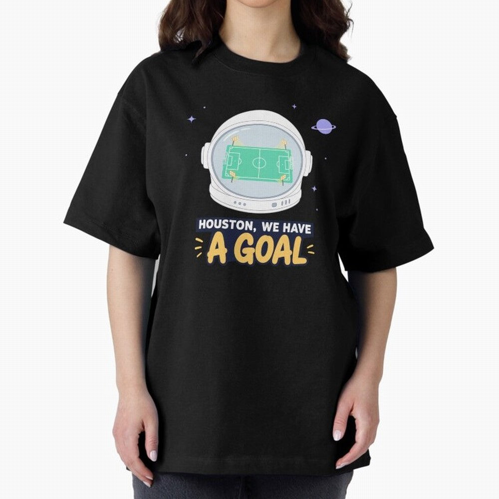 Houston We Have a Goal Classic T-Shirt Build Global Football Passion for FIFA World Cup 2026 Group Stage, Made for Messi, France, Football Festival Excitement, Trophy Ambitions, Country Rivalries and Star Player Buzz; Perfect for Supporters Who