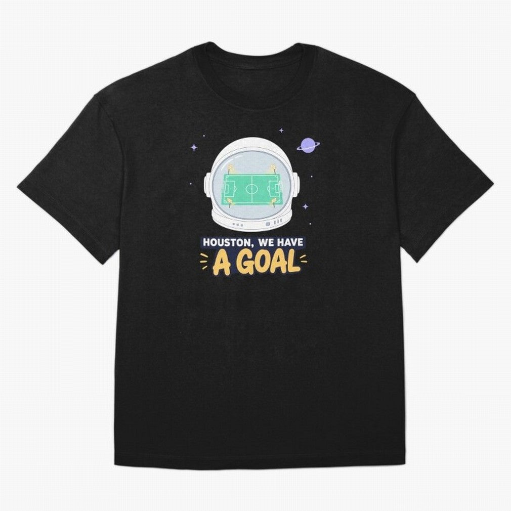 Houston We Have a Goal Classic T-Shirt Build Global Football Passion for FIFA World Cup 2026 Group Stage, Made for Messi, France, Football Festival Excitement, Trophy Ambitions, Country Rivalries and Star Player Buzz; Perfect for Supporters Who