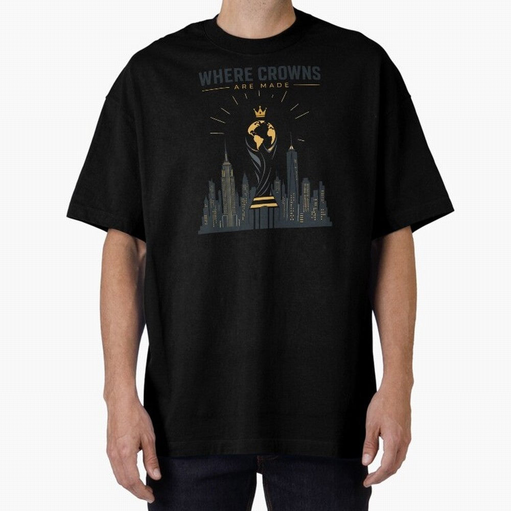 Where Crowns Are Made Classic T-Shirt Bring International Match Energy to FIFA World Cup 2026 for Fans of Messi, CR7 and Mbappe and Spain, Bringing Stadium Memories, Football Loyalty, International Chants and Championship Tradition; Ideal for Fans