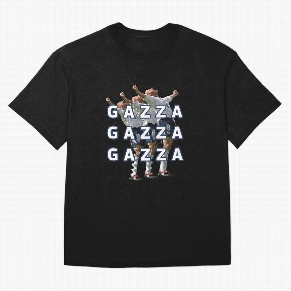 Gazza England Celebration Euro 96 Classic T-Shirt Join the Countdown to FIFA World Cup 2026 Group Stage Spirit, Connected to France and Portugal, Haaland and Mbappe, Soccer Culture, Superstar Moments, National Team Dreams and Competitive Fire; Made
