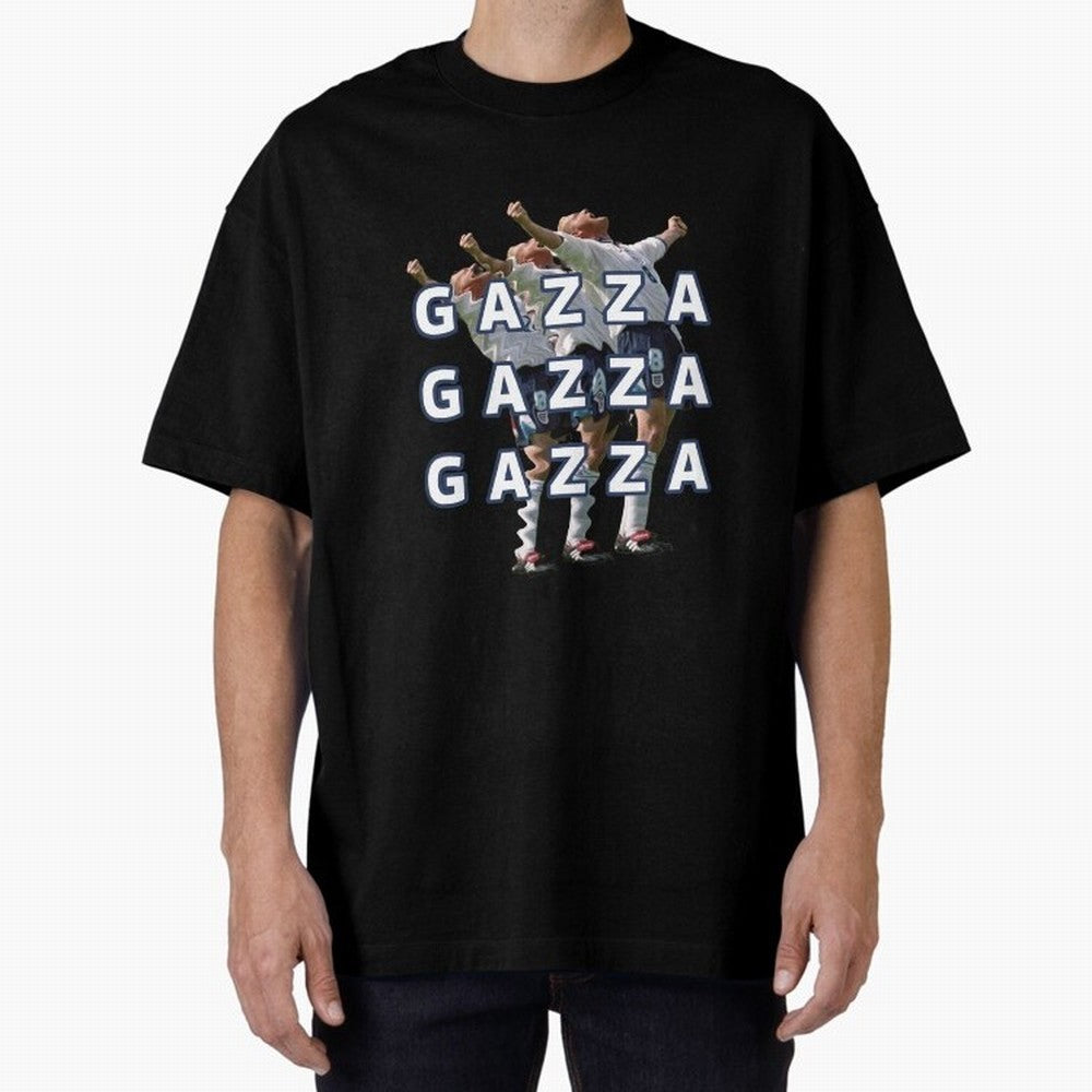Gazza England Celebration Euro 96 Classic T-Shirt Join the Countdown to FIFA World Cup 2026 Group Stage Spirit, Connected to France and Portugal, Haaland and Mbappe, Soccer Culture, Superstar Moments, National Team Dreams and Competitive Fire; Made