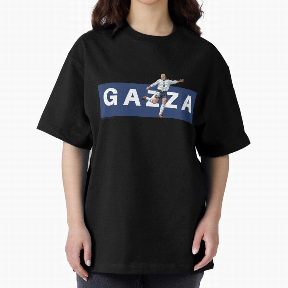 Gazza England Retro T-shirt Classic T-Shirt Refresh the FIFA World Cup 2026 USA Canada Mexico Journey through Neymar Highlights, Argentina and Brazil Pride, Global Supporter Spirit, Legendary Goals, National Colors and Tournament Celebration; Ideal