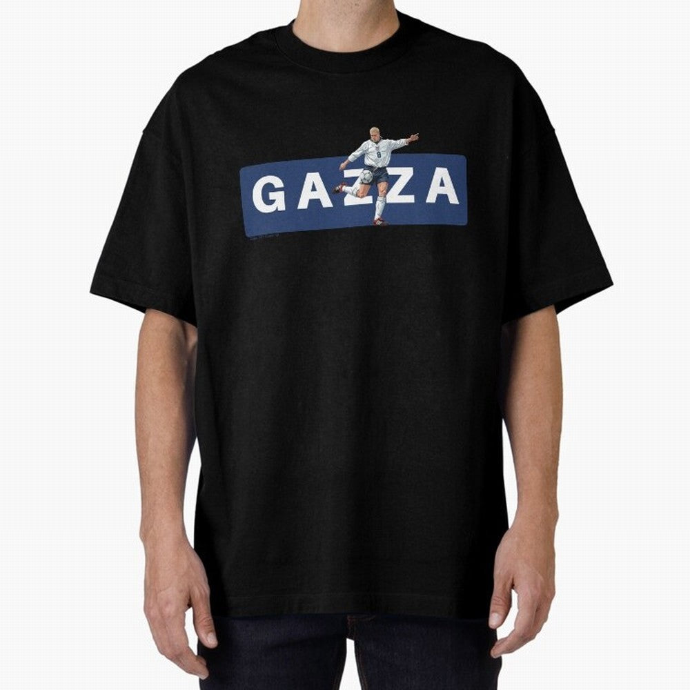 Gazza England Retro T-shirt Classic T-Shirt Refresh the FIFA World Cup 2026 USA Canada Mexico Journey through Neymar Highlights, Argentina and Brazil Pride, Global Supporter Spirit, Legendary Goals, National Colors and Tournament Celebration; Ideal