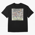 The Decisive Goal - Player #8 Stadium Action Illustration Classic T-Shirt Capture Stadium Memories from FIFA World Cup 2026 Group Stage for Fans of Messi and Netherlands, Bringing Championship Spirit, Famous Goals, Roaring Crowds and International
