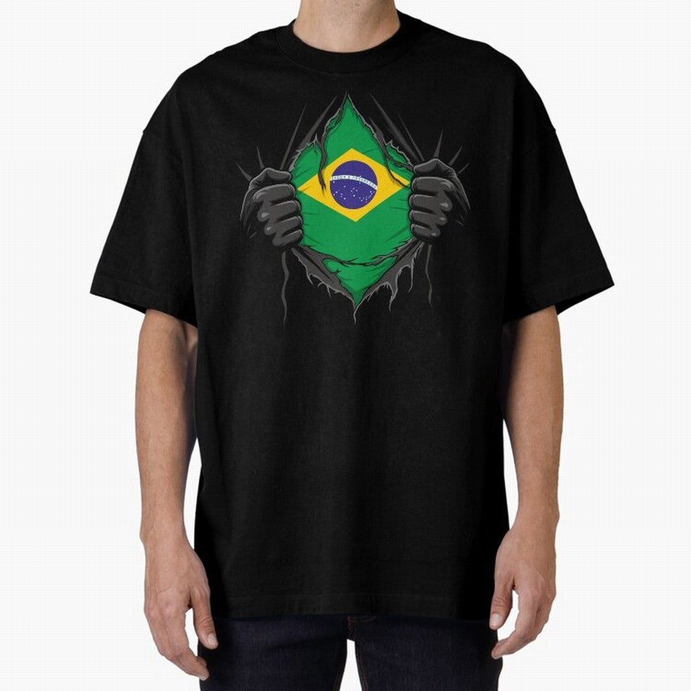 Brazil Flag - National Team Fans Classic T-Shirt Capture FIFA World Cup 2026 Group Stage Connected to Neymar, Brazil, Portugal and Argentina Energy, Match Day Excitement, Supporter Culture, Golden Goals and Global Football Passion; Made for Die
