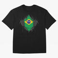 Brazil Flag - National Team Fans Classic T-Shirt Capture FIFA World Cup 2026 Group Stage Connected to Neymar, Brazil, Portugal and Argentina Energy, Match Day Excitement, Supporter Culture, Golden Goals and Global Football Passion; Made for Die