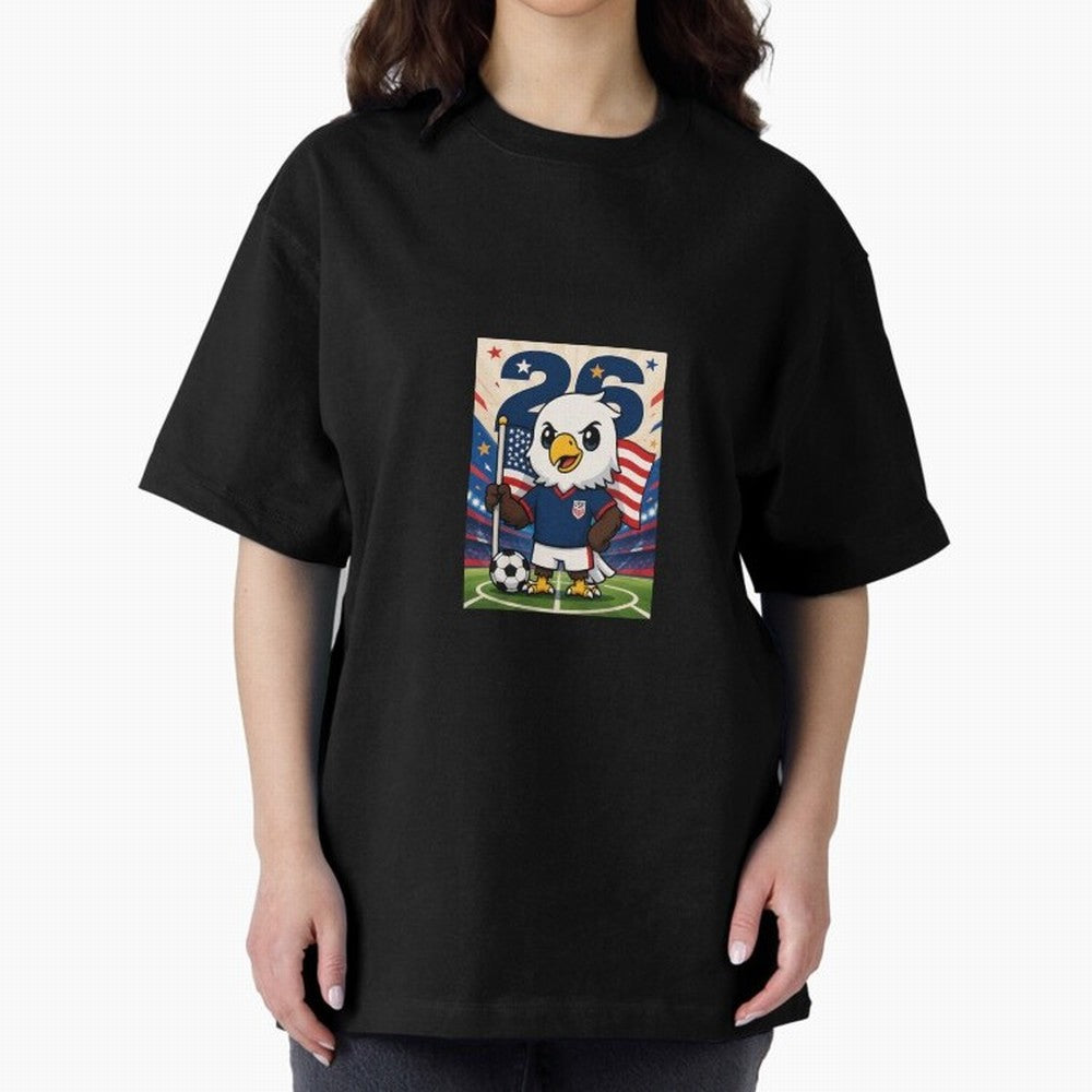 Patriotic Eagle Soccer USA Mascot Classic T-Shirt Make Every Match About FIFA World Cup 2026 USA Canada Mexico for Fans of Neymar and Argentina, France and Brazil, Bringing Game Day Rituals, Football Legends, Country Pride and the Road to the