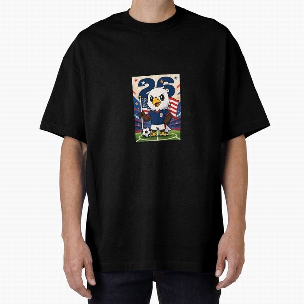 Patriotic Eagle Soccer USA Mascot Classic T-Shirt Make Every Match About FIFA World Cup 2026 USA Canada Mexico for Fans of Neymar and Argentina, France and Brazil, Bringing Game Day Rituals, Football Legends, Country Pride and the Road to the