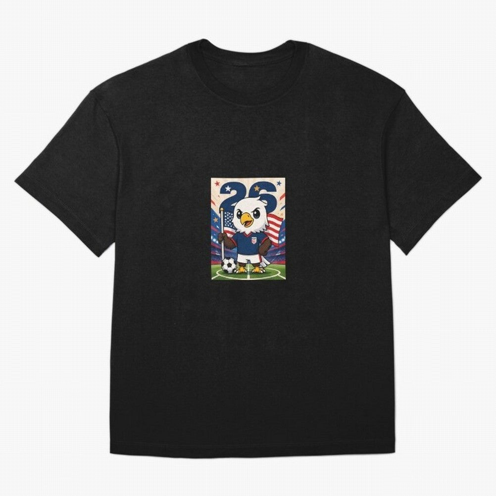 Patriotic Eagle Soccer USA Mascot Classic T-Shirt Make Every Match About FIFA World Cup 2026 USA Canada Mexico for Fans of Neymar and Argentina, France and Brazil, Bringing Game Day Rituals, Football Legends, Country Pride and the Road to the