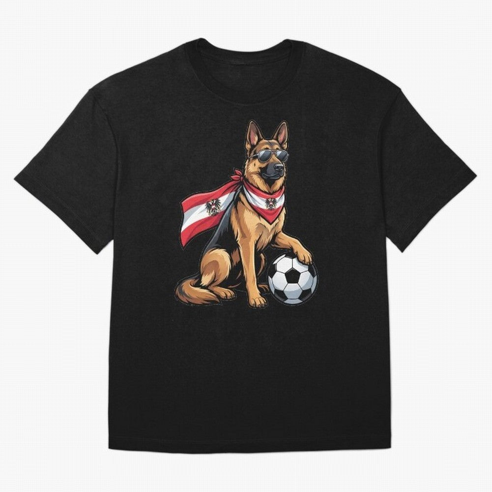 Austrian football dog Classic T-Shirt Unlock FIFA World Cup 2026 for Fans of Mbappe and Neymar and England, France and Netherlands, Bringing Retro Football Energy, Iconic Rivalries, Trophy Chase Drama and Stadium Atmosphere; Made for Collectors Who