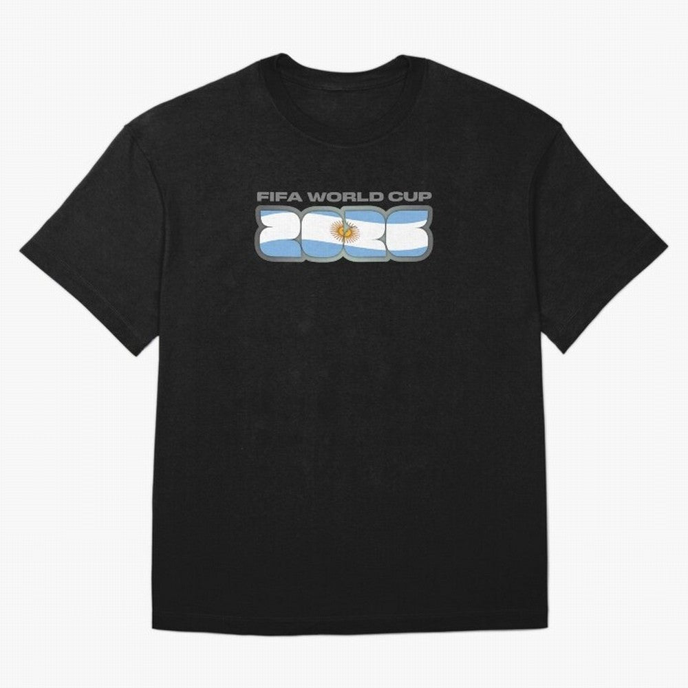 Argentina 2026 Campeones del Mundo Football Fan Classic T-Shirt Get Ready for Global Football Passion for FIFA World Cup 2026, Highlighting Cristiano Ronaldo, Haaland and CR7, England, Vintage Soccer Flavor, Modern Football Stars, National Flags
