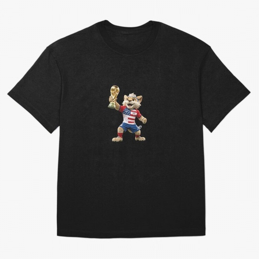 United States Soccer Team Mascot - USA Football Champion 2026 Classic T-Shirt Support Iconic Players in Match Day Hype around FIFA World Cup 2026, Mbappe and Neymar, France, Goal Celebration Energy, Supporter Heritage, Football Icons and Worldwide