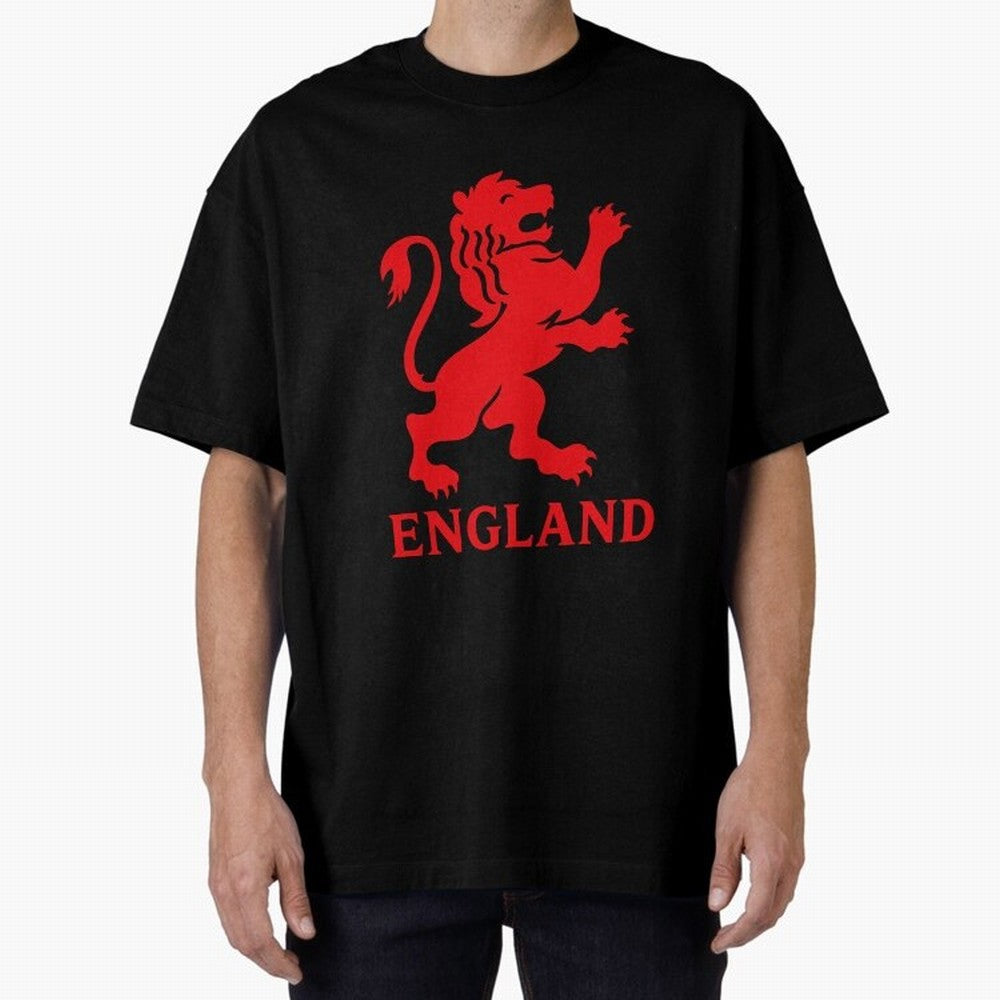 England Lion Rampant Classic T-Shirt Celebrate Football Dreams Across Global Football Passion for FIFA World Cup 2026 Group Stage, Driven by Messi, Neymar and Mbappe, Brazil, Portugal and Argentina, Goal Celebration Energy, Supporter Heritage,