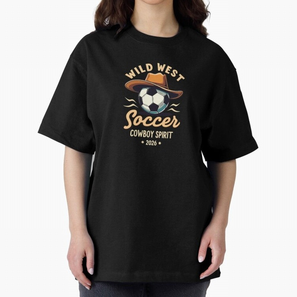 Wild West Soccer Cowboy Spirit World Cup 2026 Classic T-Shirt Unlock the FIFA World Cup 2026 Group Stage Journey through Messi and Cristiano Ronaldo Highlights, Germany Pride, Stadium Chants, National Pride, Trophy Dreams and Unforgettable Football