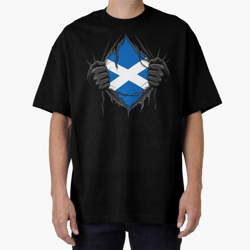 Scotland Flag - National Team Fans Classic T-Shirt Celebrate the Road through Global Football Passion for FIFA World Cup 2026 Group Stage, Capturing Neymar, Haaland and Cristiano Ronaldo, England and Germany, Football History, Final Match Energy,