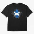 Scotland Flag - National Team Fans Classic T-Shirt Celebrate the Road through Global Football Passion for FIFA World Cup 2026 Group Stage, Capturing Neymar, Haaland and Cristiano Ronaldo, England and Germany, Football History, Final Match Energy,