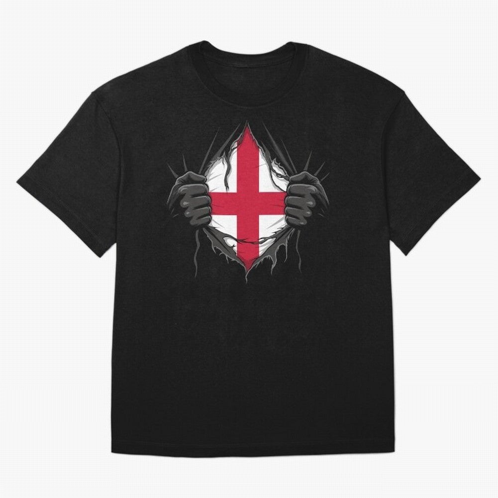 England Flag - National Team Fans Classic T-Shirt Show Support during FIFA World Cup 2026 Group Stage with Messi, France and Portugal Energy, Classic Soccer Heritage, Championship Pressure, Fan Loyalty and International Pride; Made for Collectors