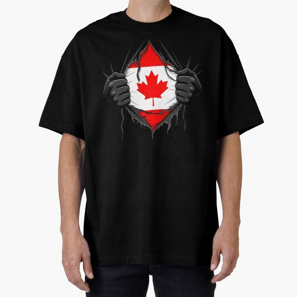 Canada Flag - National Team Fans Classic T-Shirt Join Supporters Worldwide for Global Football Passion for FIFA World Cup 2026 USA Canada Mexico, Inspired by Cristiano Ronaldo, Haaland and CR7, Germany, Football History, Final Match Energy, Crowd