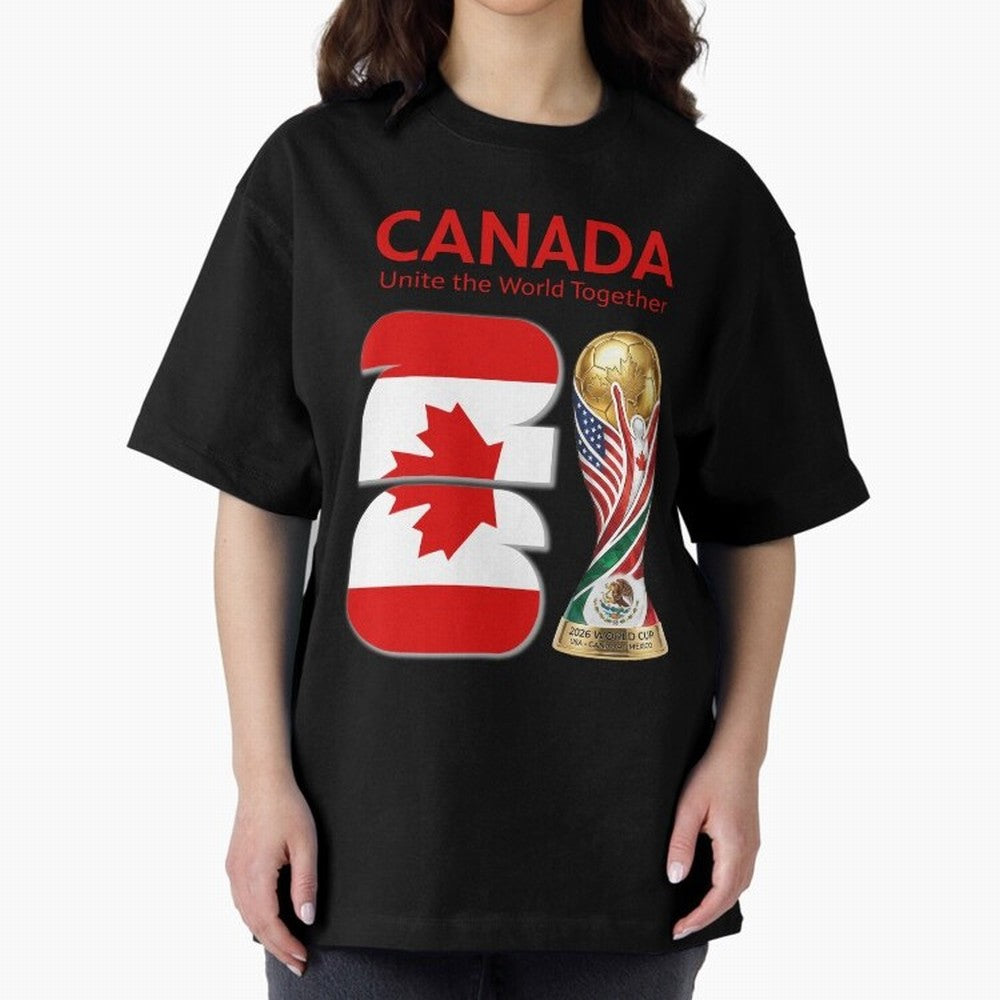 World Cup 2026, IMG 019, CANADA 001 Classic T-Shirt Show Fan Pride Across FIFA World Cup 2026 Group Stage for Fans of Neymar, Haaland and Cristiano Ronaldo and Portugal, Spain and Germany, Bringing Football Festival Excitement, Trophy Ambitions,