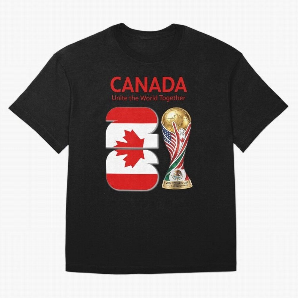 World Cup 2026, IMG 019, CANADA 001 Classic T-Shirt Show Fan Pride Across FIFA World Cup 2026 Group Stage for Fans of Neymar, Haaland and Cristiano Ronaldo and Portugal, Spain and Germany, Bringing Football Festival Excitement, Trophy Ambitions,