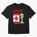 World Cup 2026, IMG 019, CANADA 001 Classic T-Shirt Show Fan Pride Across FIFA World Cup 2026 Group Stage for Fans of Neymar, Haaland and Cristiano Ronaldo and Portugal, Spain and Germany, Bringing Football Festival Excitement, Trophy Ambitions,