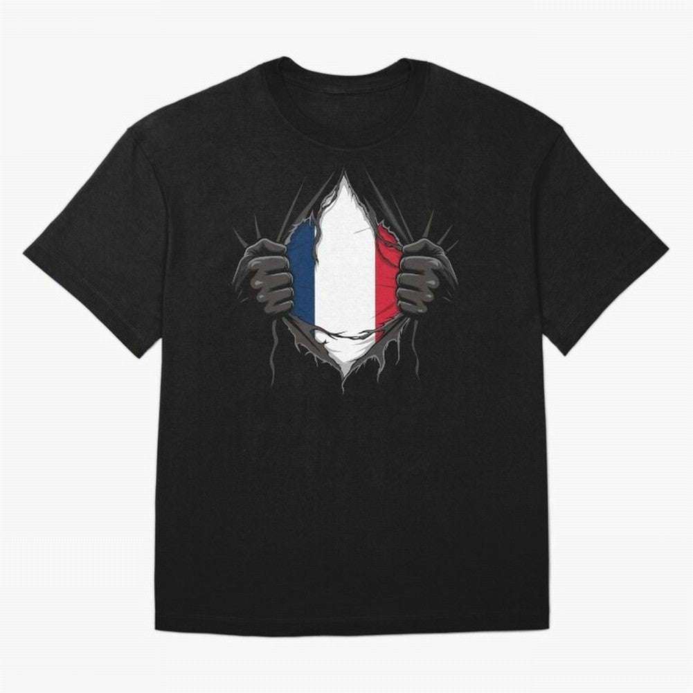 France Flag - National Team Fans Classic T-Shirt Celebrate Fan Culture around FIFA World Cup 2026 USA Canada Mexico Connected to Mbappe and Neymar, Argentina and Brazil Energy, Classic Soccer Heritage, Championship Pressure, Fan Loyalty and